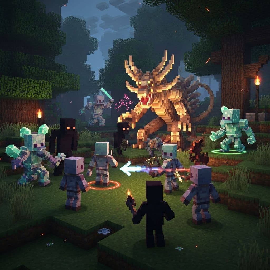 Challenging dungeons — Craft Dimons mod preview